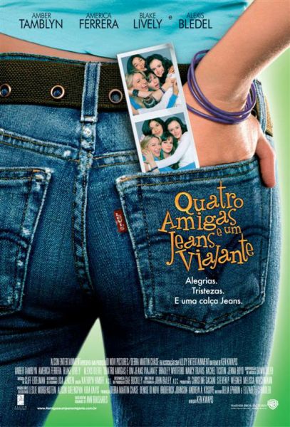 QUATRO AMIGAS E UM JEANS VIAJANTE